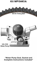 Dayco WP194K1A Engine Timing Belt Kit with Water Pump