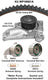 Dayco WP199K1A Engine Timing Belt Kit with Water Pump