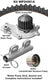 Dayco WP245K1A Engine Timing Belt Kit with Water Pump