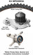 Dayco WP245K3A Engine Timing Belt Kit with Water Pump
