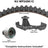 Dayco WP249K1C Engine Timing Belt Kit with Water Pump
