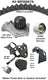 Dayco WP265K7A Engine Timing Belt Kit with Water Pump