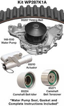 Dayco WP287K1A Engine Timing Belt Kit with Water Pump