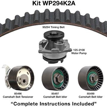 Dayco WP294K2A Engine Timing Belt Kit with Water Pump