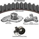 Dayco WP295K2E Engine Timing Belt Kit with Water Pump