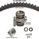 Dayco WP296K1AMS Engine Timing Belt Kit with Water Pump