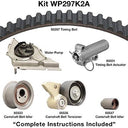 Dayco WP297K2A Engine Timing Belt Kit with Water Pump
