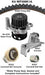 Dayco WP306K1A Engine Timing Belt Kit with Water Pump