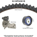 Dayco WP343K1B Engine Timing Belt Kit with Water Pump