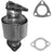 Eastern Convertors 40415 Catalytic Converter - Front Left