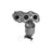 Eastern Convertors 40673 Catalytic Converter with Integrated Exhaust Manifold - Front Right
