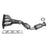 Eastern Convertors 40686 Catalytic Converter with Integrated Exhaust Manifold - Front
