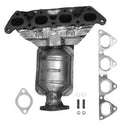 Eastern Convertors 40736 Catalytic Converter with Integrated Exhaust Manifold - Front