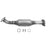 Eastern Convertors 41264 Catalytic Converter - Rear Right
