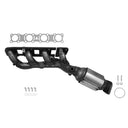 Eastern Convertors 41314 Catalytic Converter with Integrated Exhaust Manifold - Front Left