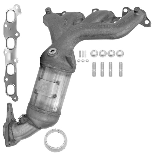 Eastern Convertors 50487 Catalytic Converter with Integrated Exhaust Manifold - Front