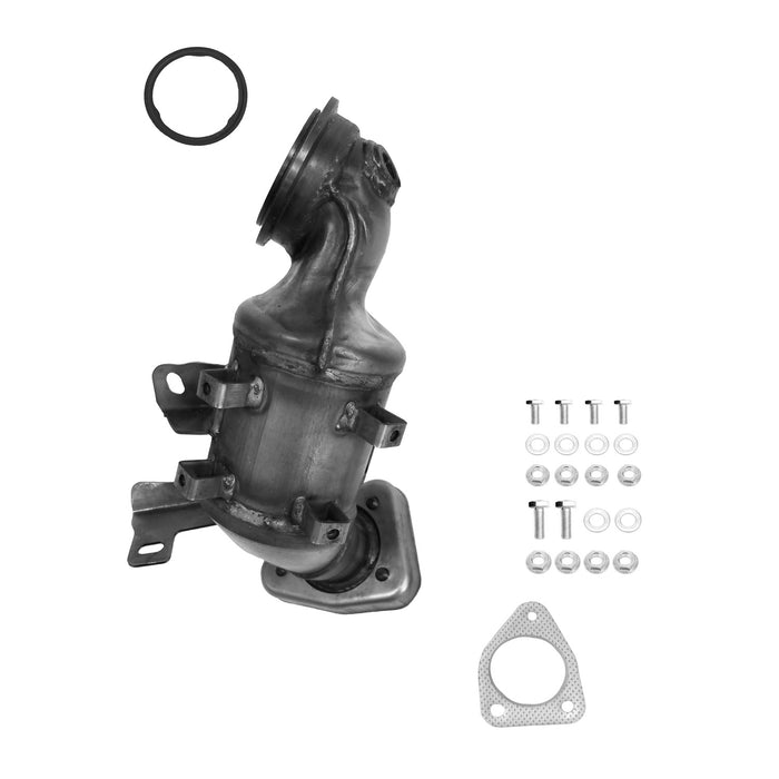 Eastern Convertors 50509 Catalytic Converter with Integrated Exhaust Manifold - Front