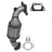 Eastern Convertors 50549 Catalytic Converter with Integrated Exhaust Manifold - Front Left