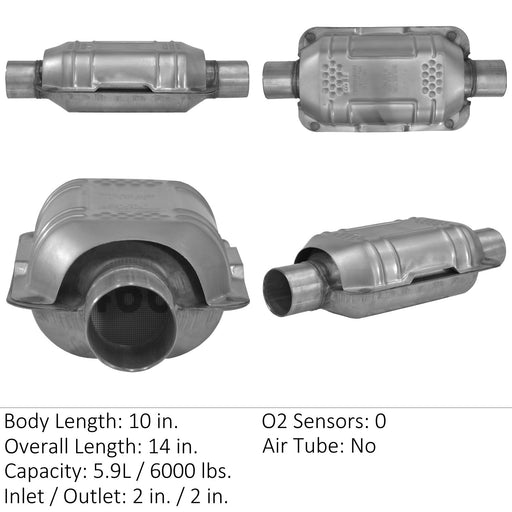 Eastern Convertors 70316 Catalytic Converter