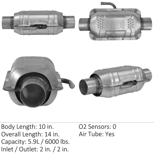 Eastern Convertors 70419 Catalytic Converter
