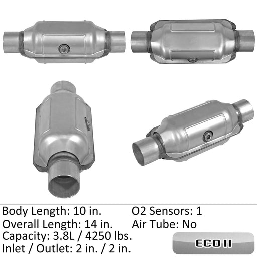 Eastern Convertors 82614 Catalytic Converter