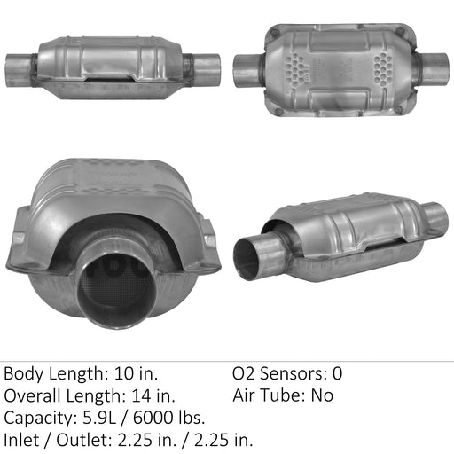 Eastern Convertors 83165 Catalytic Converter