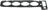 Elring 003.910 Engine Cylinder Head Gasket - Left