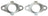 Elring 142.290 Exhaust Gas Recirculation (EGR) Pipe Gasket