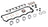 Elring 187.400 Engine Cylinder Head Gasket Set