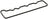 Elring 191.698 Engine Valve Cover Gasket - Left
