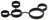 Elring 223.870 Engine Oil Filter Housing Seal