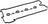 Elring 298.660 Engine Valve Cover Gasket Set
