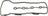 Elring 307.010 Engine Valve Cover Gasket