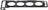 Elring 402.624 Engine Cylinder Head Gasket - Right