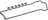 Elring 445.510 Engine Valve Cover Gasket Set - Right