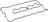 Elring 451.680 Engine Valve Cover Gasket - Right