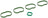 Elring 509.570 Engine Intake Manifold Gasket Set