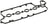 Elring 509.810 Engine Valve Cover Gasket