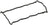 Elring 527.160 Engine Valve Cover Gasket