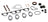 Elring 530.560 Engine Cylinder Head Gasket Set