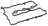Elring 588.340 Engine Valve Cover Gasket