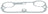 Elring 655.581 Engine Valve Cover Gasket - Lower
