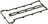 Elring 719.800 Engine Valve Cover Gasket