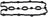 Elring 725.870 Engine Valve Cover Gasket - Upper