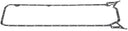 Elring 763.317 Engine Oil Pan Gasket