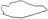 Elring 822.480 Engine Oil Pan Gasket - Lower