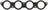 Elring 827.177 Fuel Injection Throttle Body Mounting Gasket
