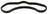 Elring 837.760 Engine Crankshaft Cover Gasket - Rear