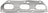 Elring 876.880 Exhaust Manifold Gasket