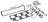 Elring 917.966 Engine Cylinder Head Gasket Set
